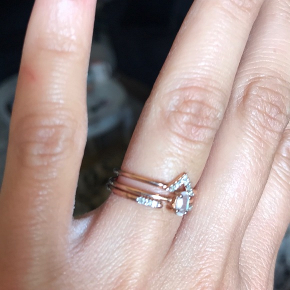 Local eclectic stackable rings - Picture 4 of 8